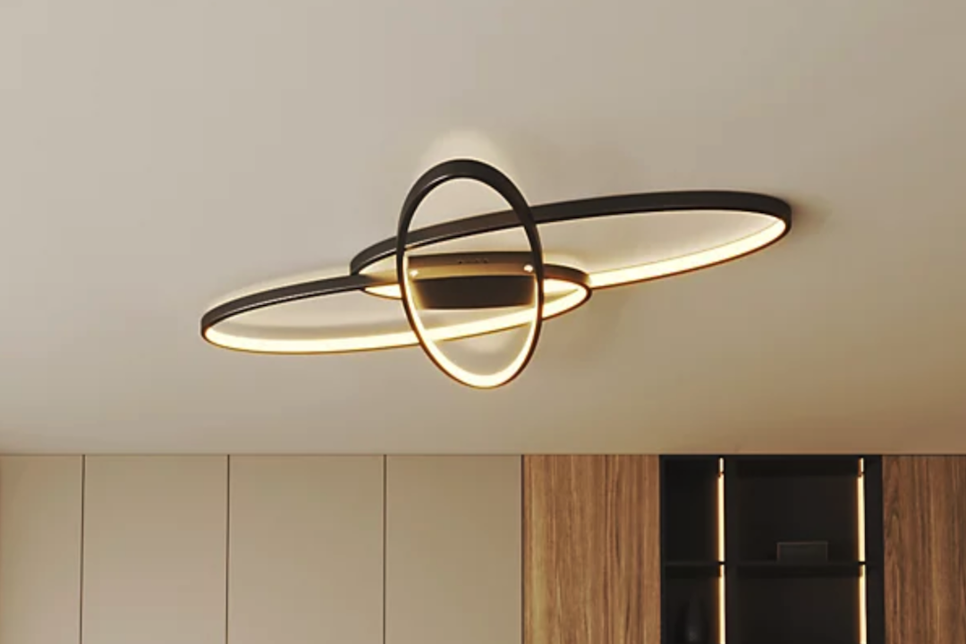 Upgrade Your Space with a Simple Oval Curved Round Ceiling Light