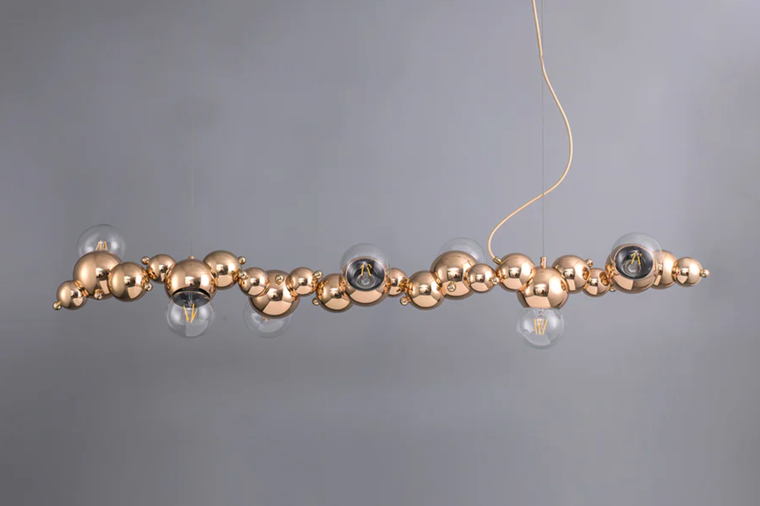 Stunning Caterpillar Chandelier: A Unique Lighting Statement