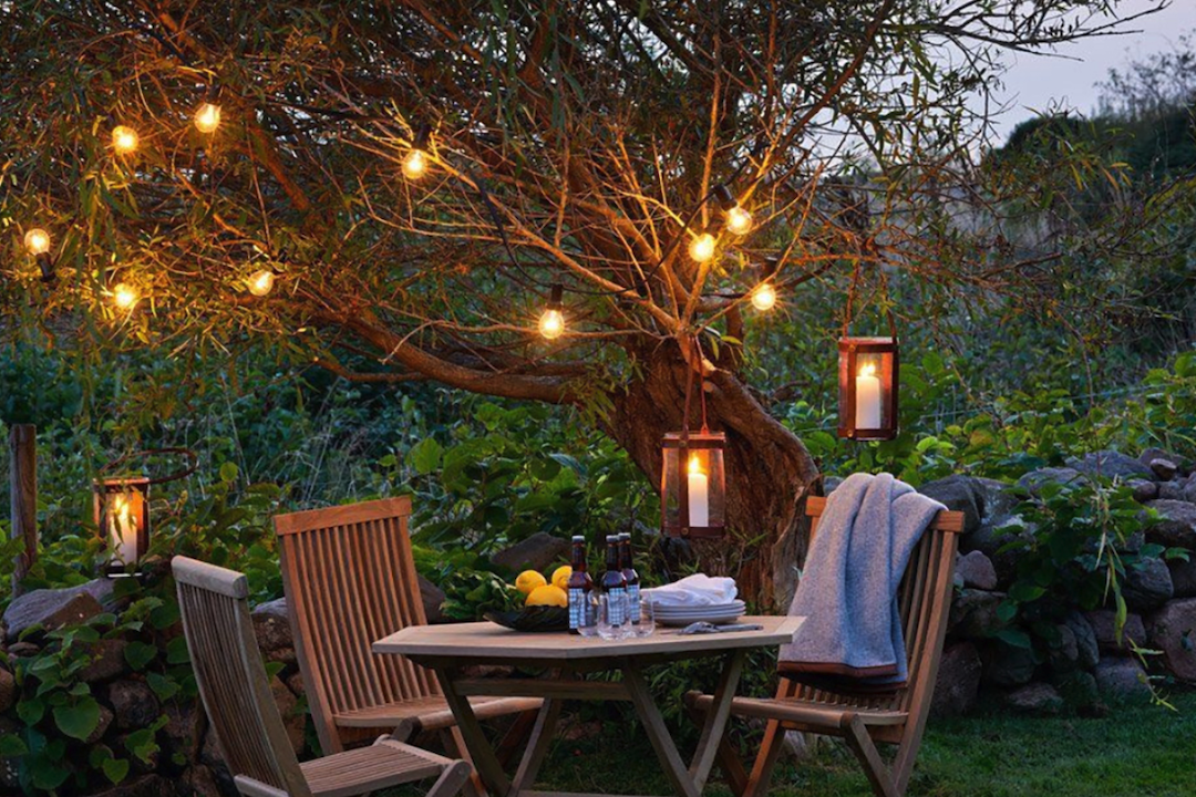 Enhance Your Garden with Solar-Powered String Lights